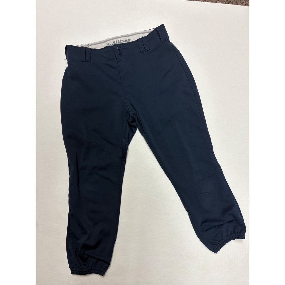 Alleson Athletic Womens Softball Pants Navy Blue Medium 655W/A00380